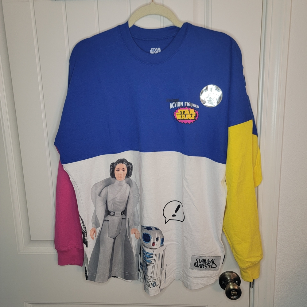 Star Wars D23 Expo 2022 Exclusive Spirit Jersey Action Figures Unisex Small NWT